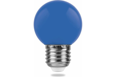 Купить Лампа LED LB-37 1W E27 синий  FERON фото №2
