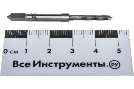Купить Метчики метрические  легированная сталь  набор 2 шт.  3х0 5 мм. FIT 70840 фото №6