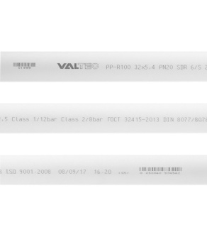Купить Труба полипропиленовая VALTEC  VTp.700.0020.32.02  32х2000 мм PN20 фото №2