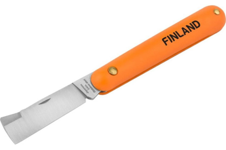 Купить Нож прививочный 1453 с прямым лезвием из нерж. стали Finland фото №1